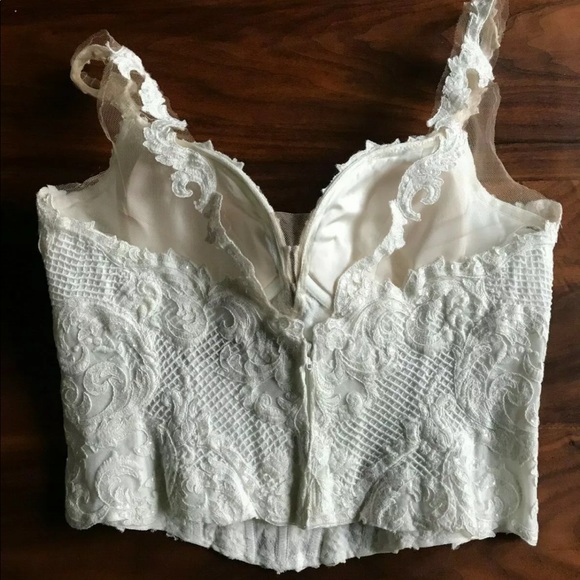 Martina Liana bridal corset top - Picture 5 of 7
